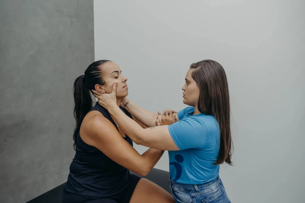 Atendimento de fisioterapia vestibular na Clínica FisioLeve